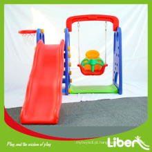 Kids Home Set Slide Plástico &amp; Swing Play Sets